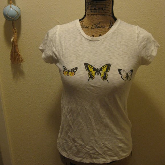 NWT Express graphic tee top shirt XS extra small - Picture 1 of 4